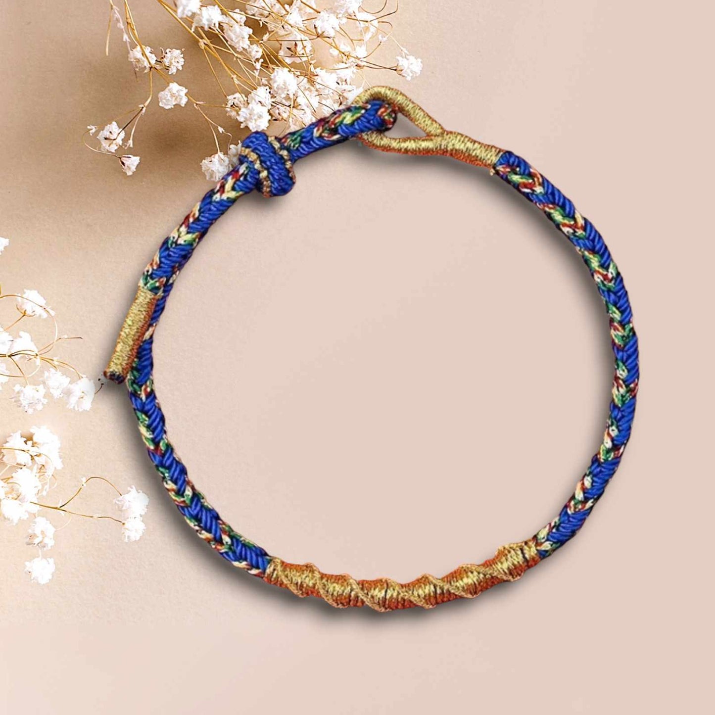 Bracelet chinois Porte bonheur tissés à la main