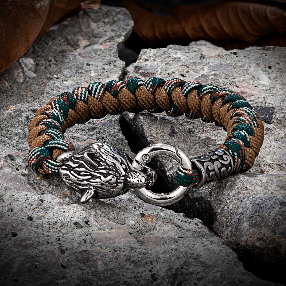 Bracelet Paracorde loup d'Odin Freki