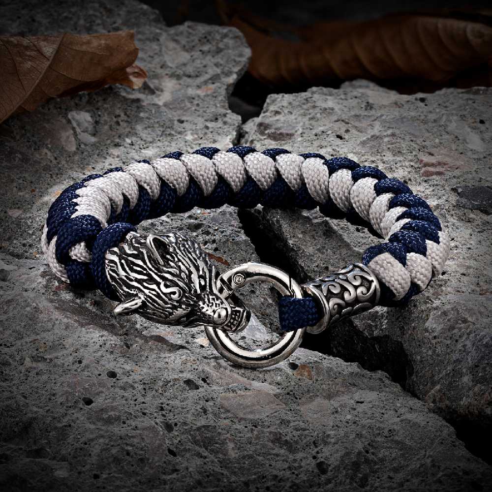 Bracelet Paracorde loup d'Odin Freki