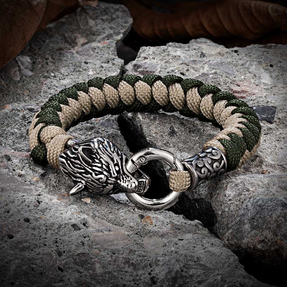 Bracelet Paracorde loup d'Odin Freki