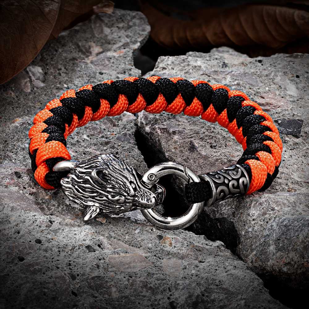 Bracelet Paracorde loup d'Odin Freki