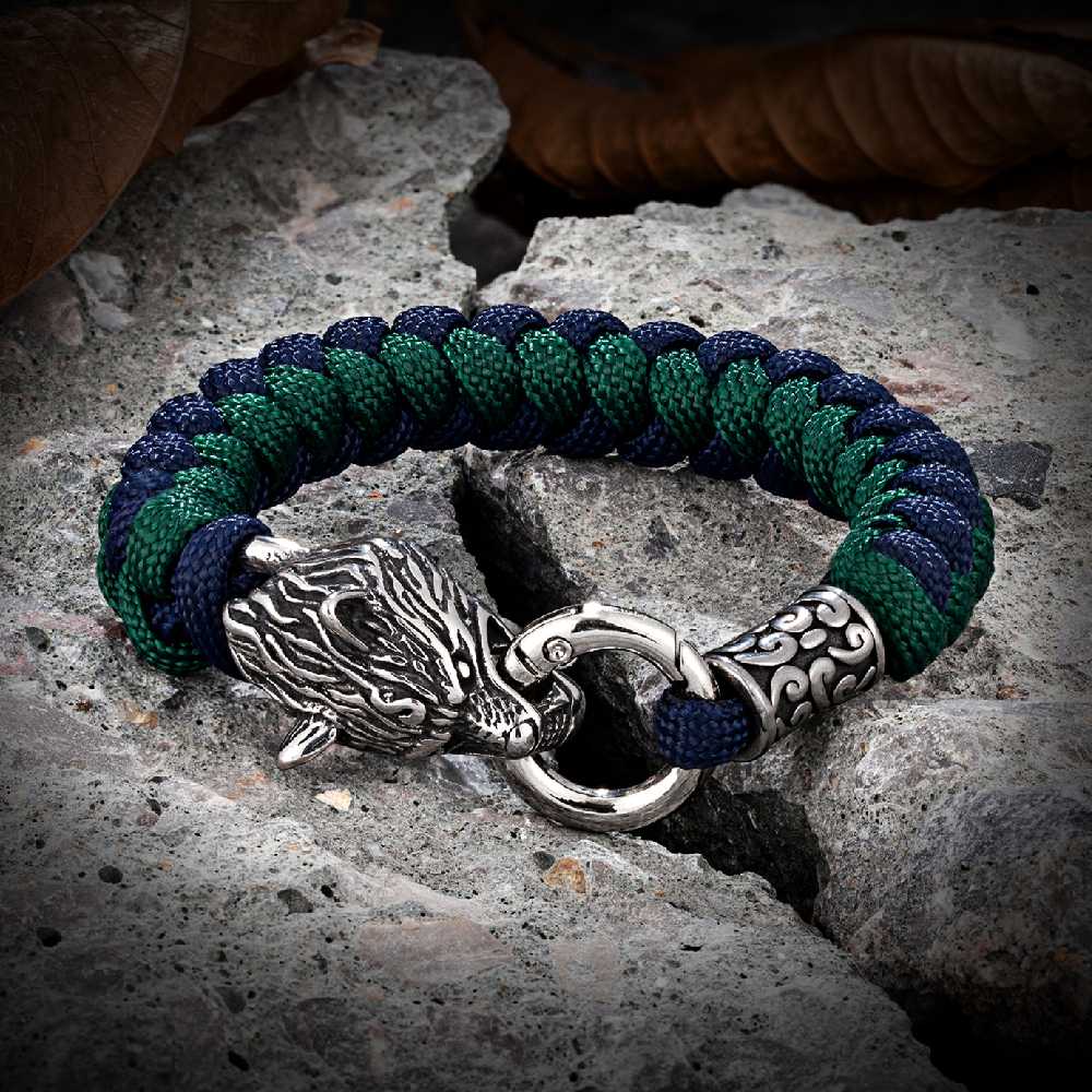 Bracelet Paracorde loup d'Odin Freki