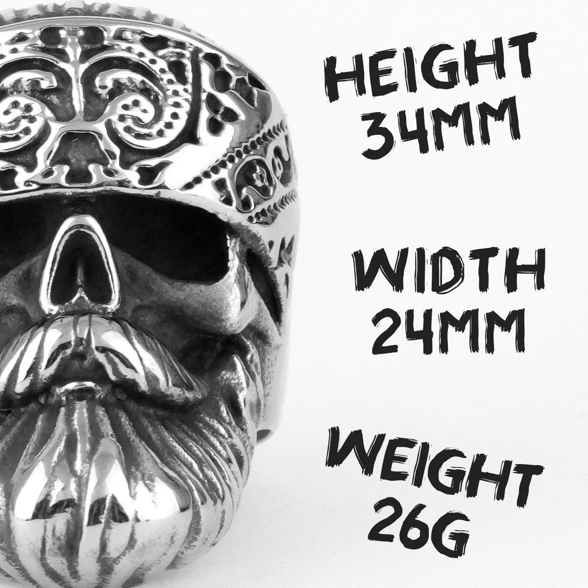 Anneaux Collection Biker skull