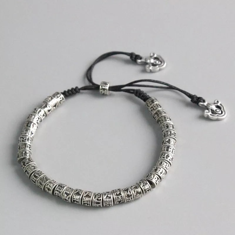 Bracelet Bouddhiste Tibétain traditionnel en Laiton