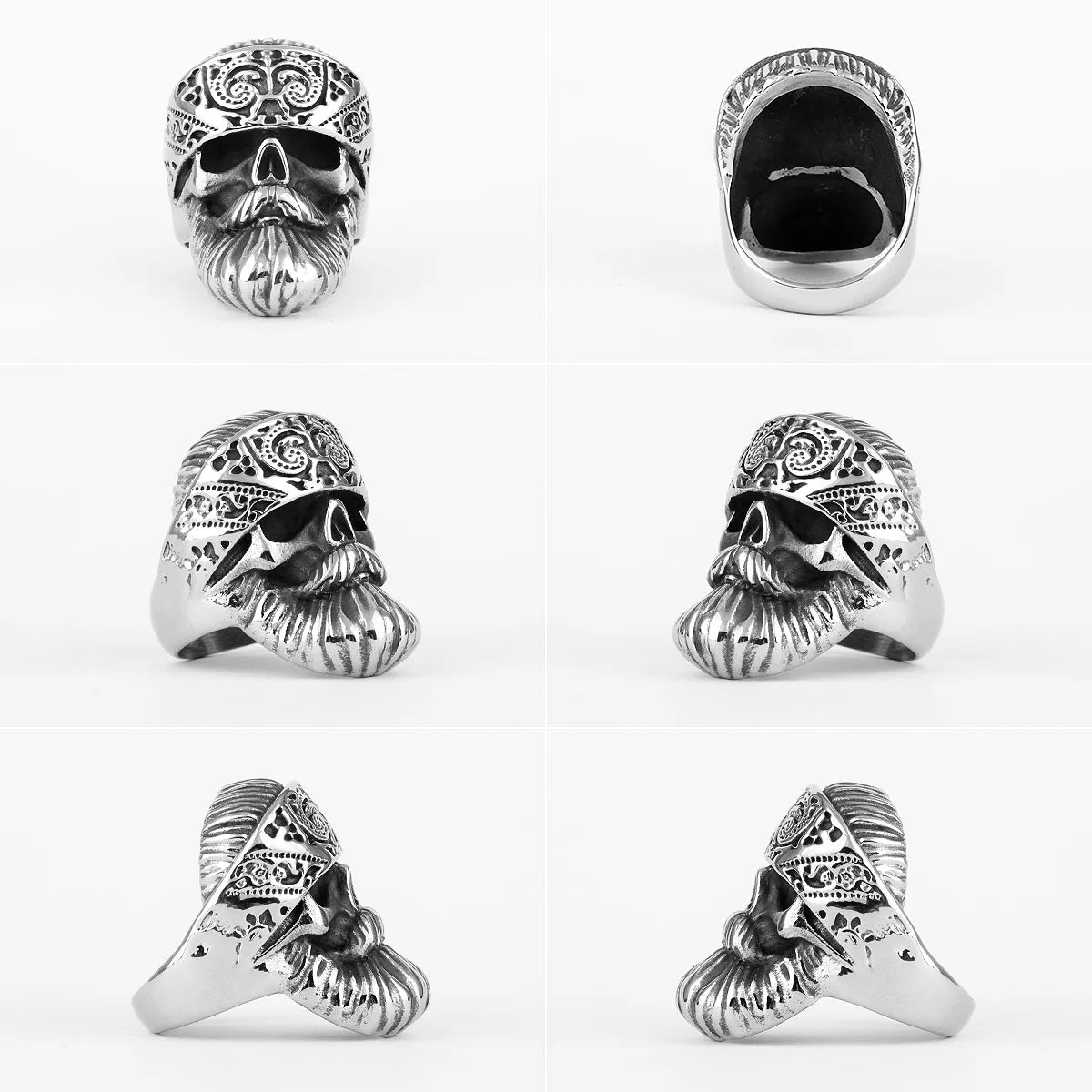 Anneaux Collection Biker skull