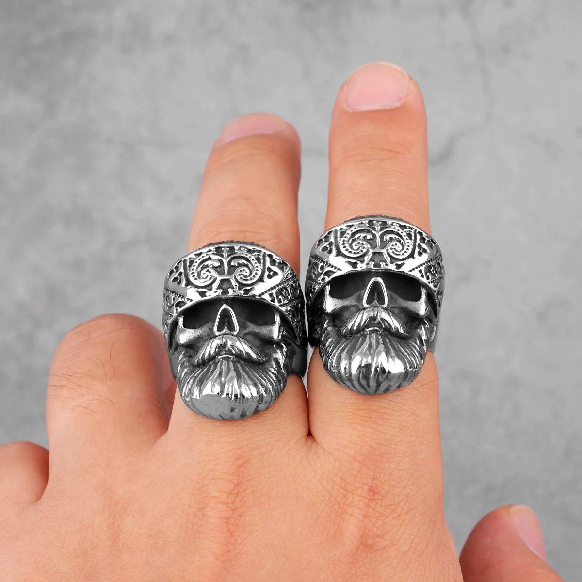 Anneaux Collection Biker skull