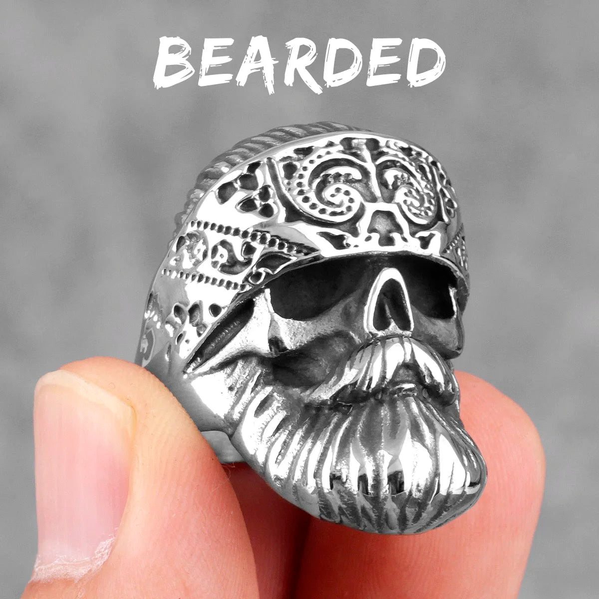 Anneaux Collection Biker skull