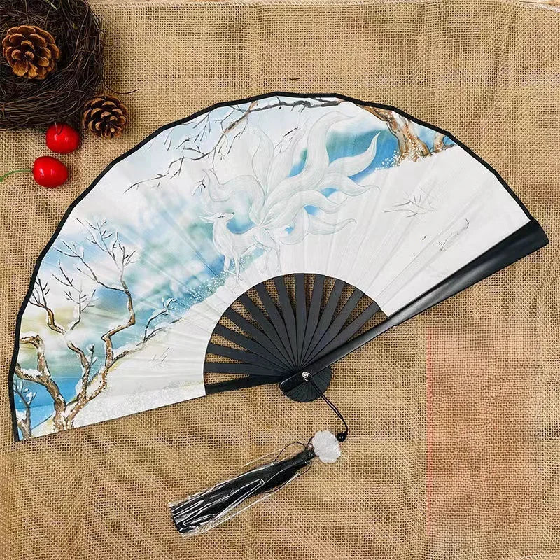 Eventail traditionnel Légendes chinoise