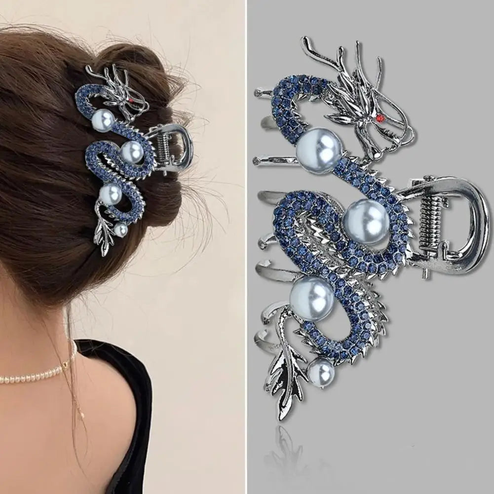 Broche "Dragon de perle "