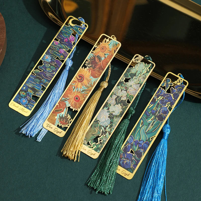 Marque page floral