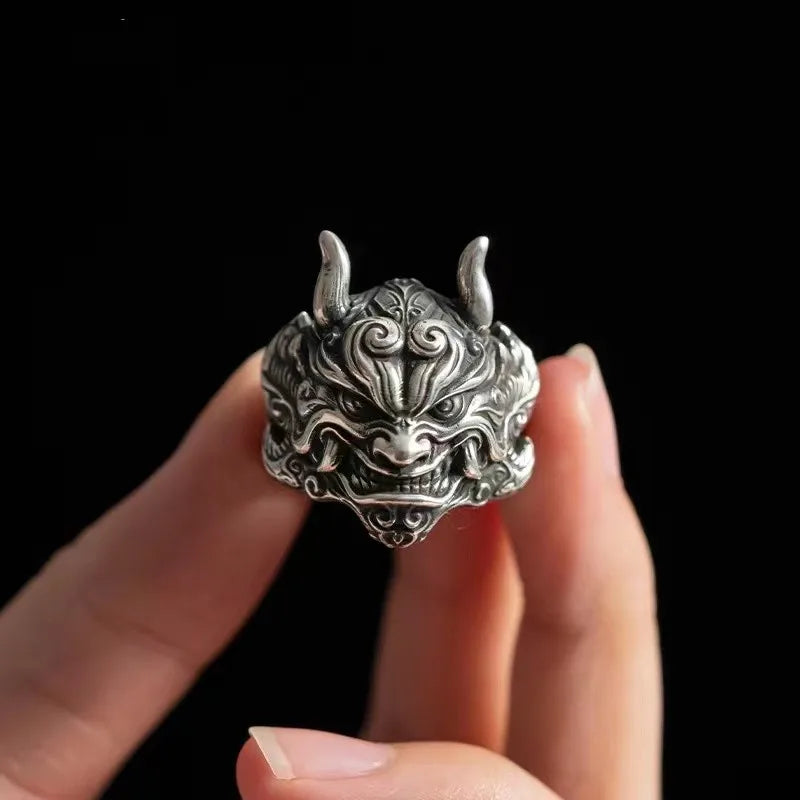 Bague Masque de Mahakala