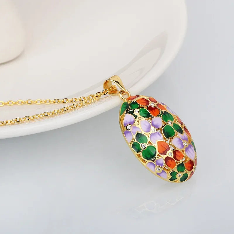 Pendentifs Argent S925& Email époxy