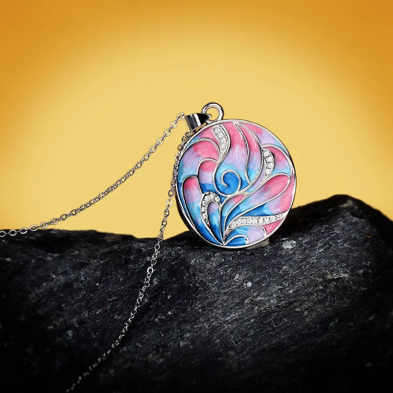 Pendentif Flamme dansante Argent S925