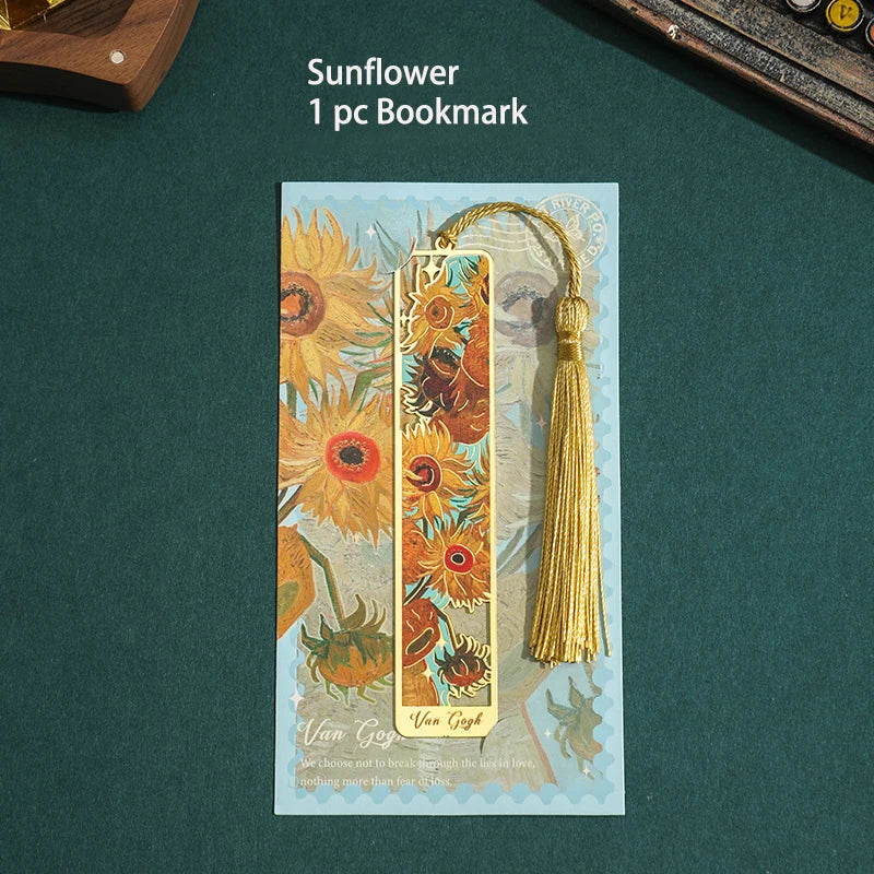 Marque page floral