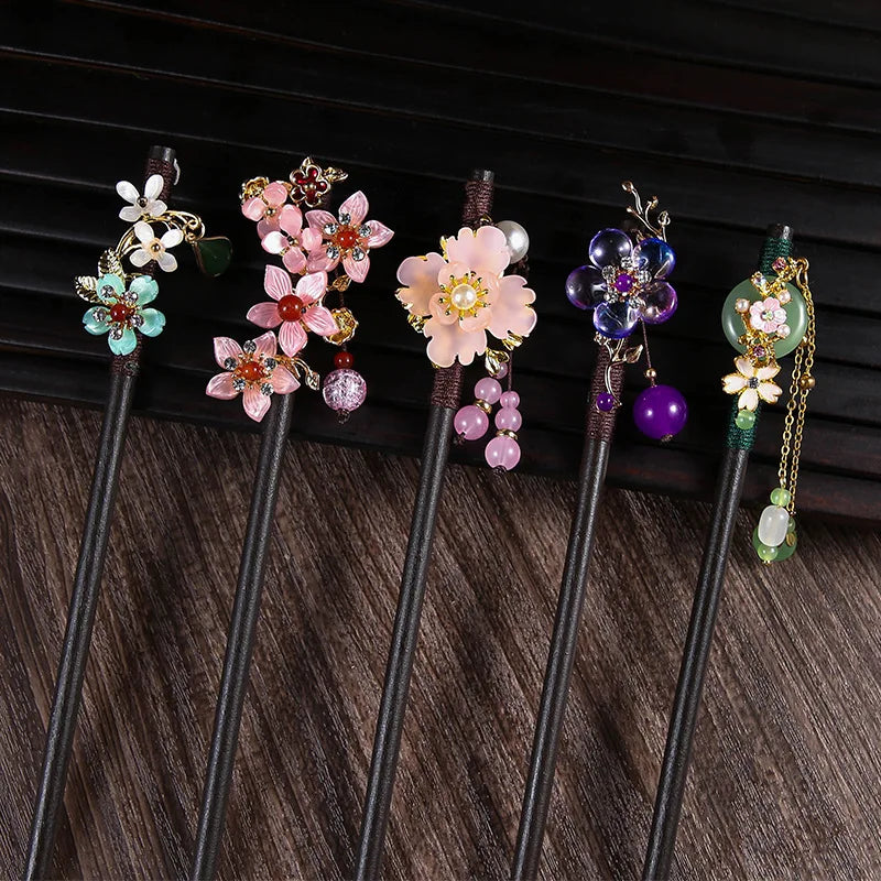 Hair Stick Flower