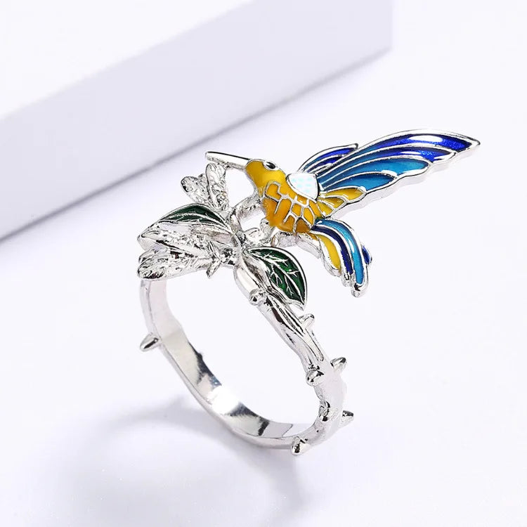 Set Bague/Boucle d'oreilles/pendentif Merlin pecheur Fait main