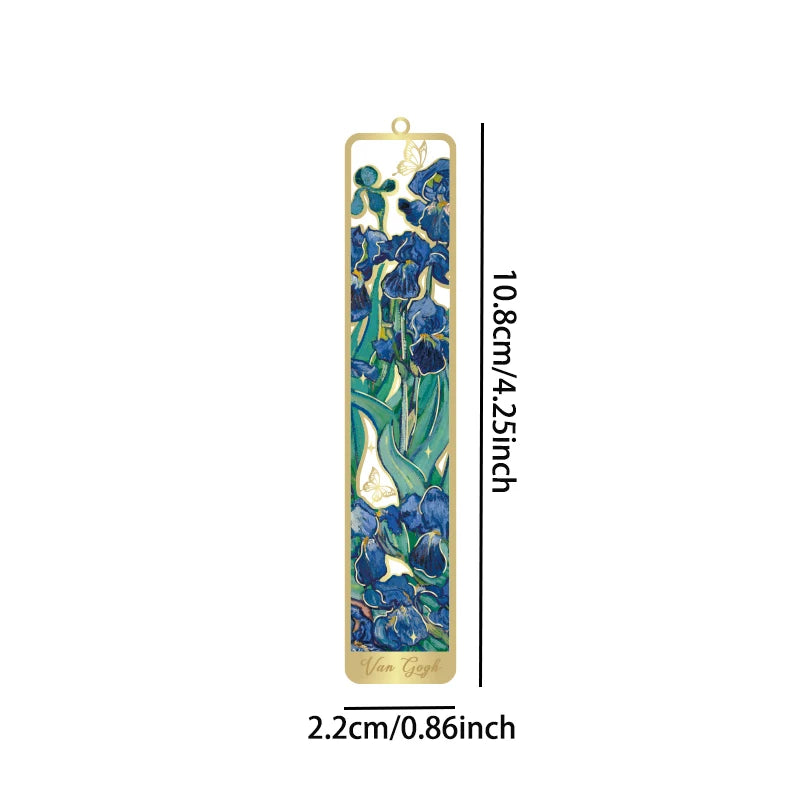 Marque page floral