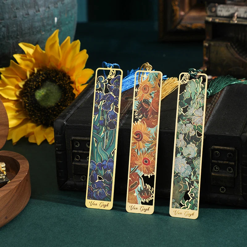 Marque page floral