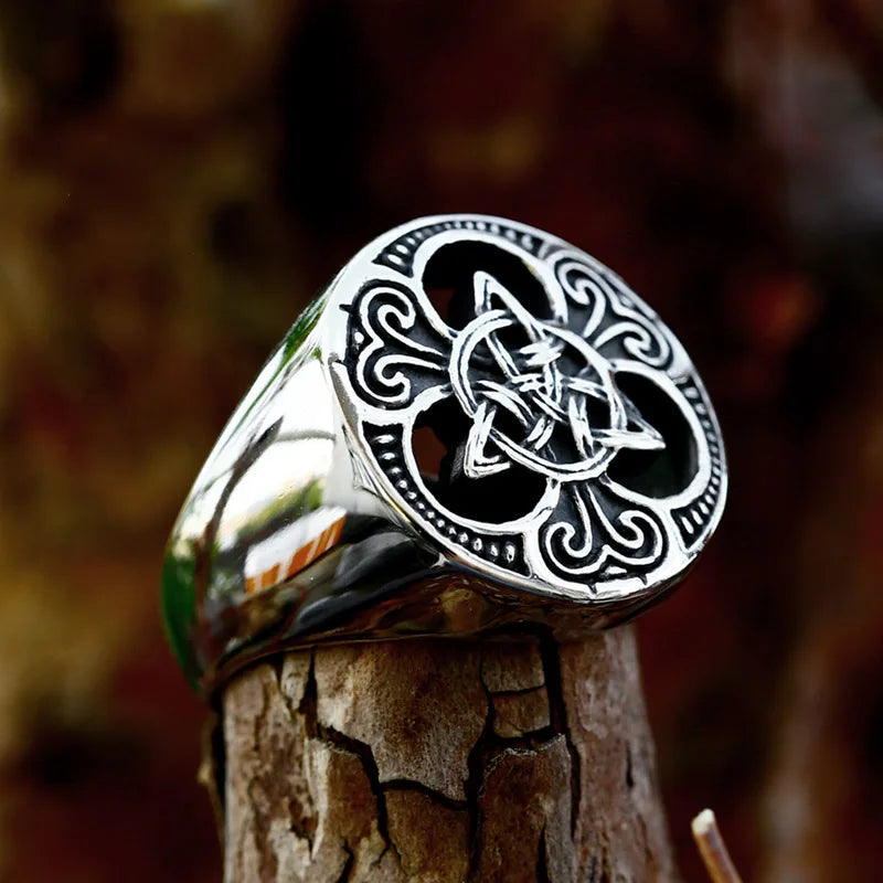 Beier 316L Stainless steel nose viking men ring Dragon Animal Pagan Odin Amulet Vegvisir scandinavian fashion jewelry BR8-622
