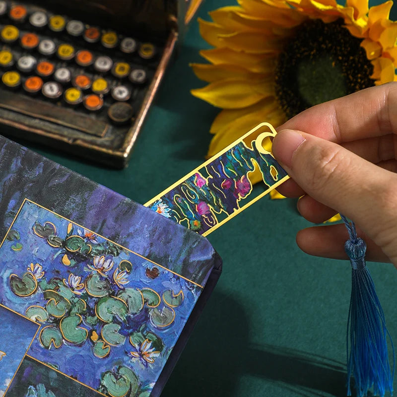 Marque page floral