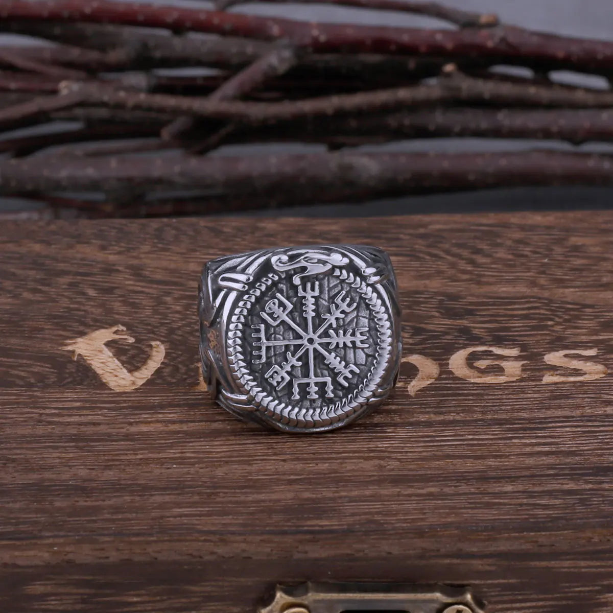 Anneau Nordique Vegvisir