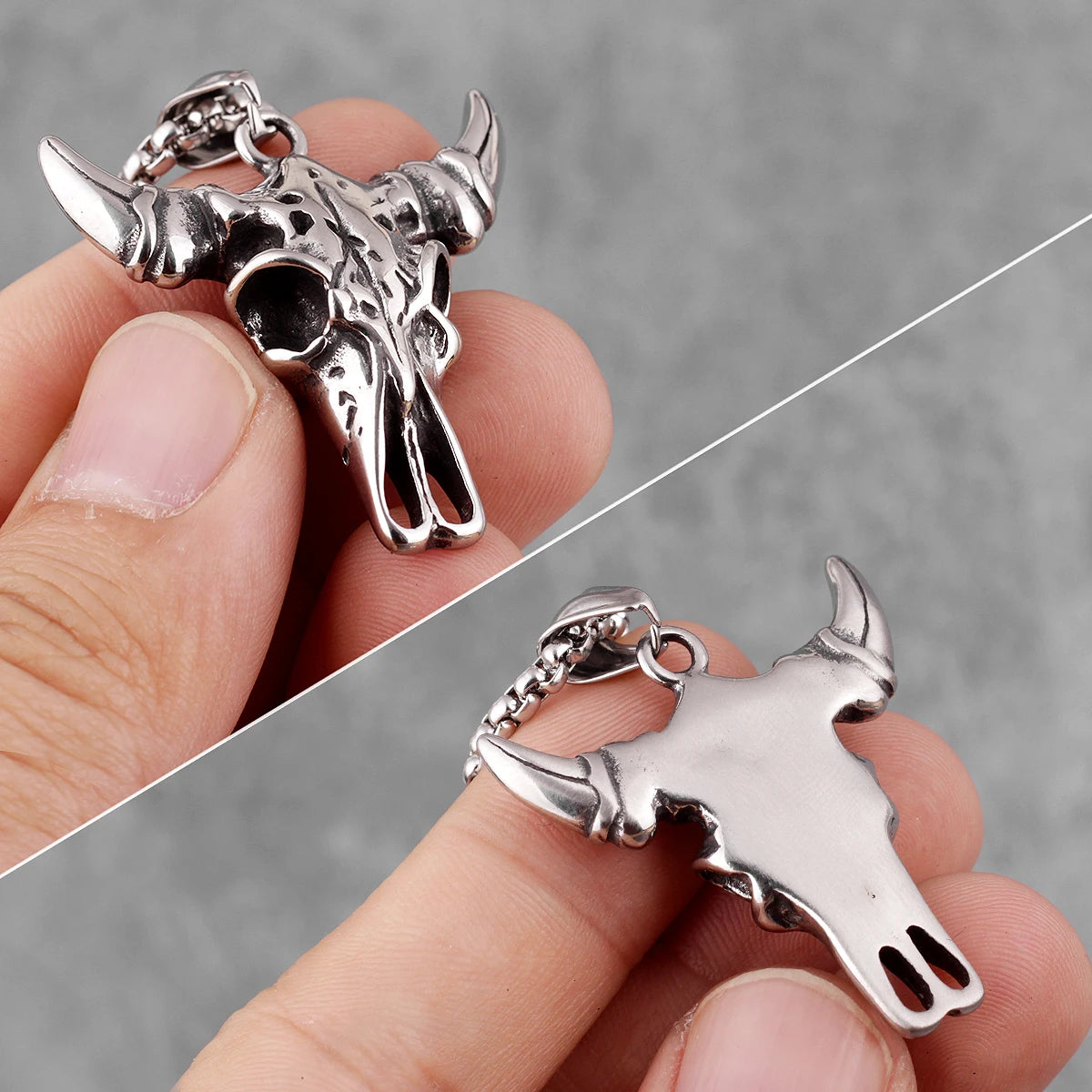 Pendentif Yak Skull