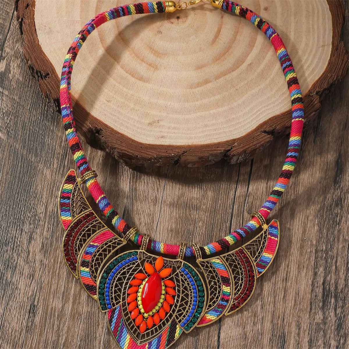 Pendentif Bohemien wind retro