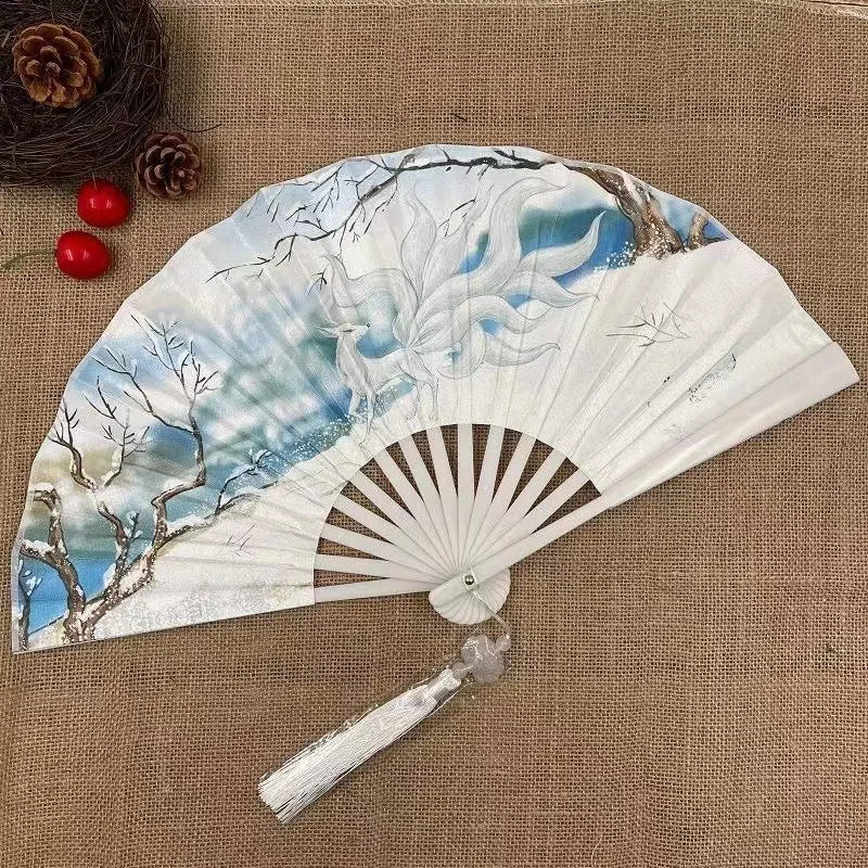 Eventail traditionnel Légendes chinoise