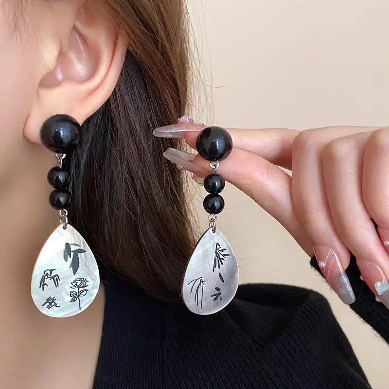 Boucle d'oreilles chinese fantasy