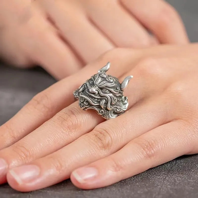 Bague Masque de Mahakala