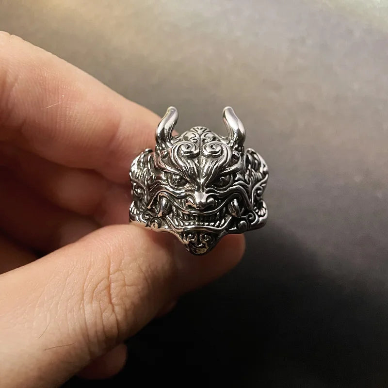 Bague Masque de Mahakala