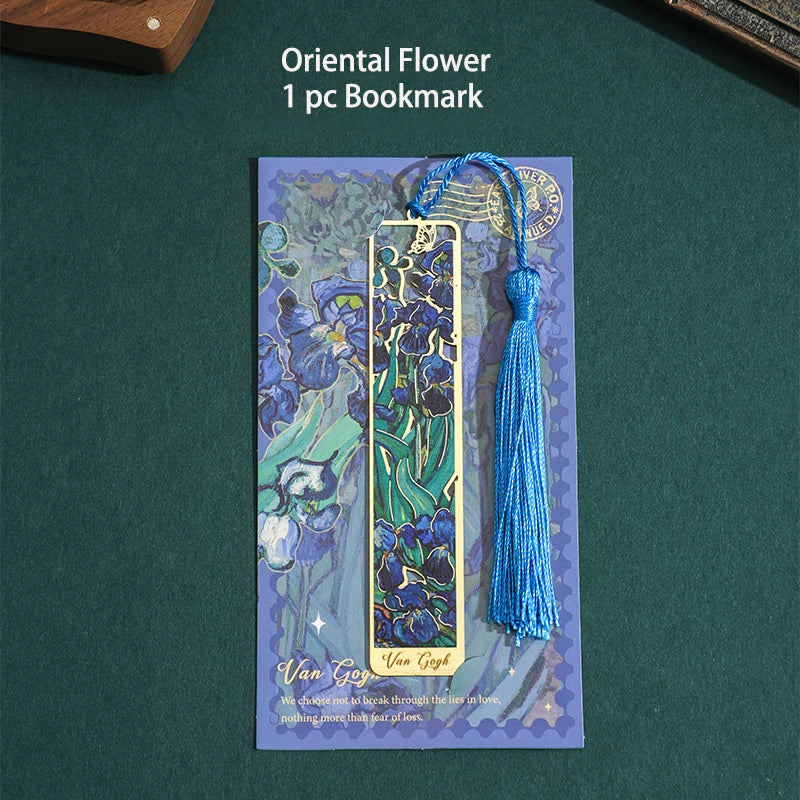 Marque page floral