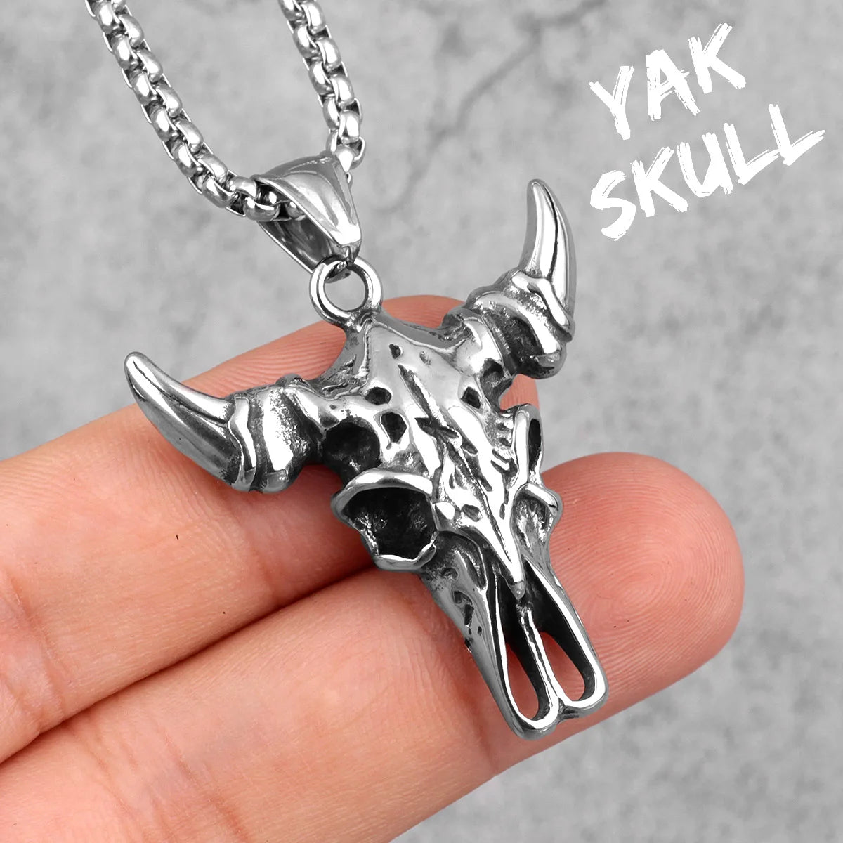 Pendentif Yak Skull