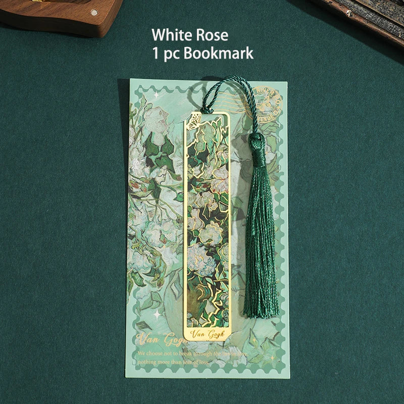 Marque page floral