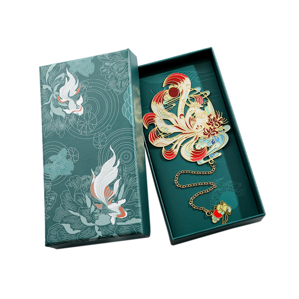 Marque page Bêtes divine chinoise