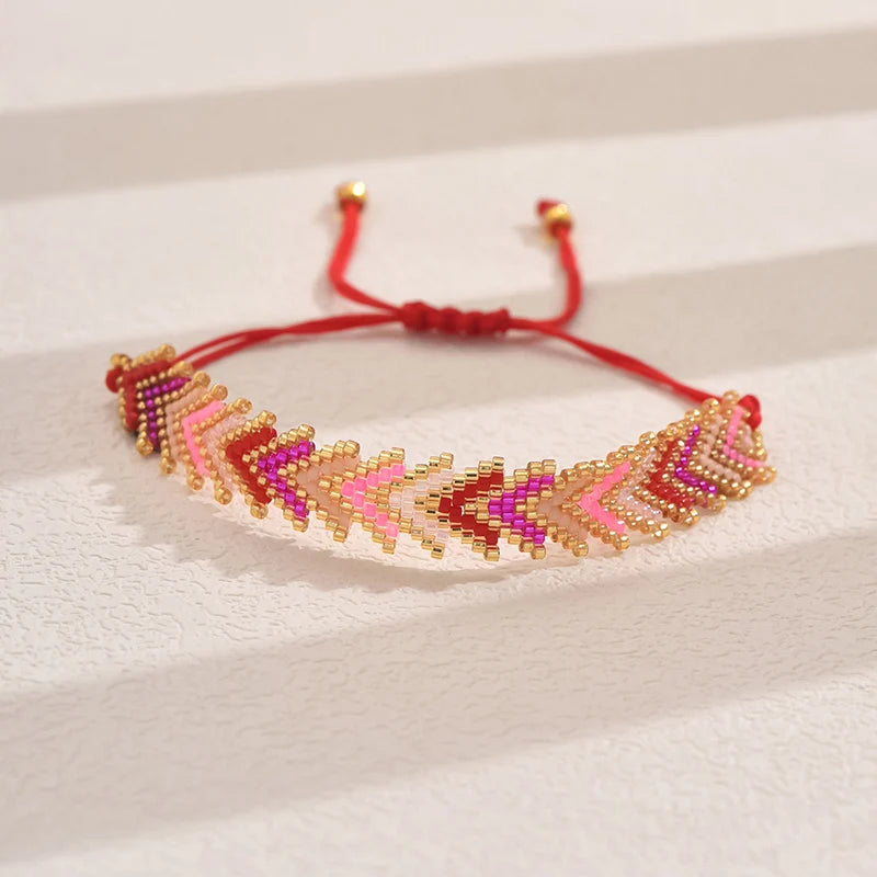 Bracelet Ajustable Bohemien style Miyuki