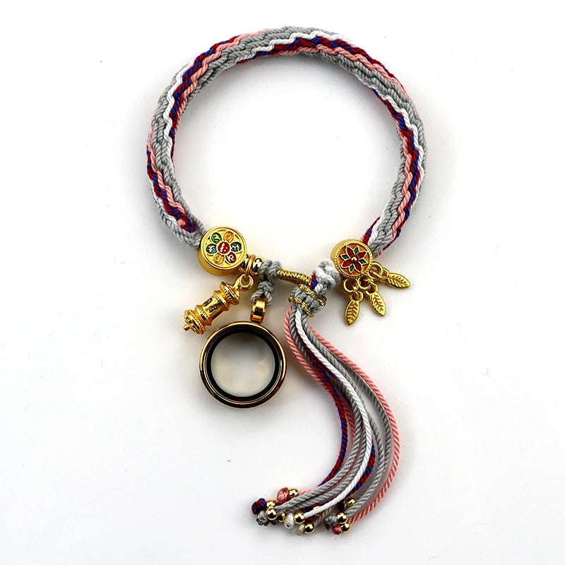 Bracelet Tibétain tressés à la main