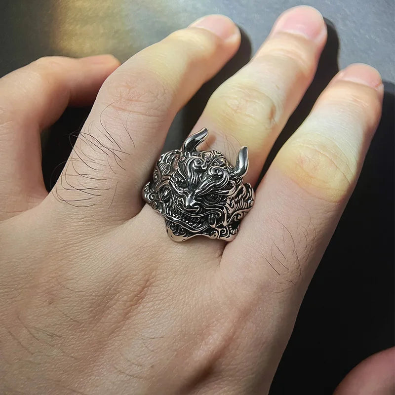 Bague Masque de Mahakala