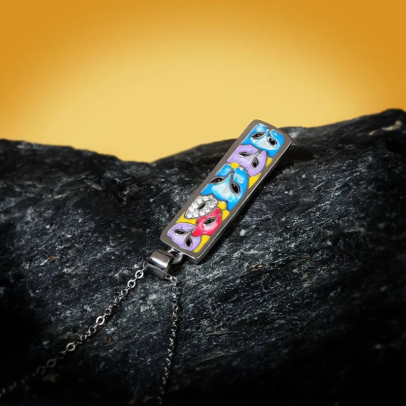 Pendentif Kitty Color Argent S925