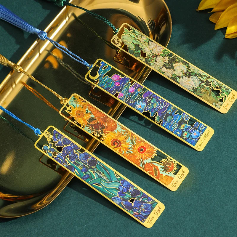 Marque page floral