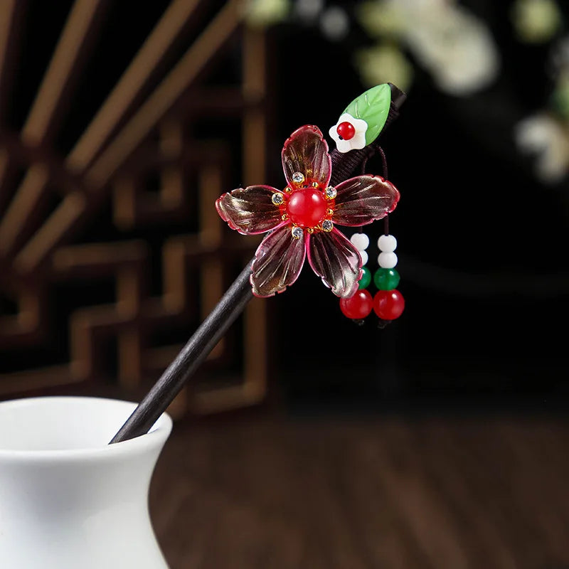 Hair Stick Flower