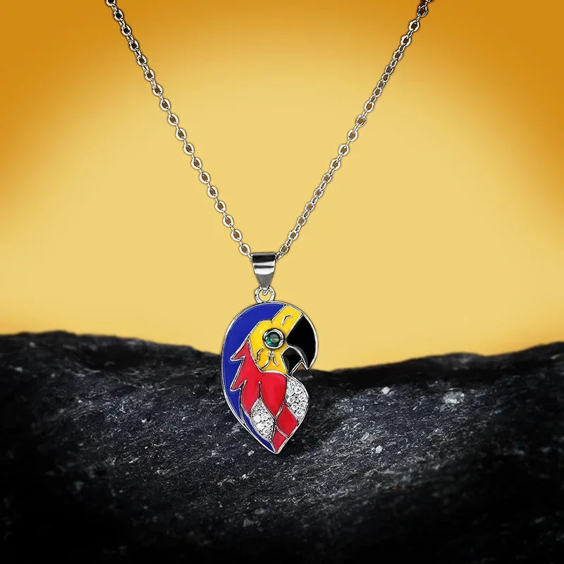 Pendentif Perroquet Argent S925