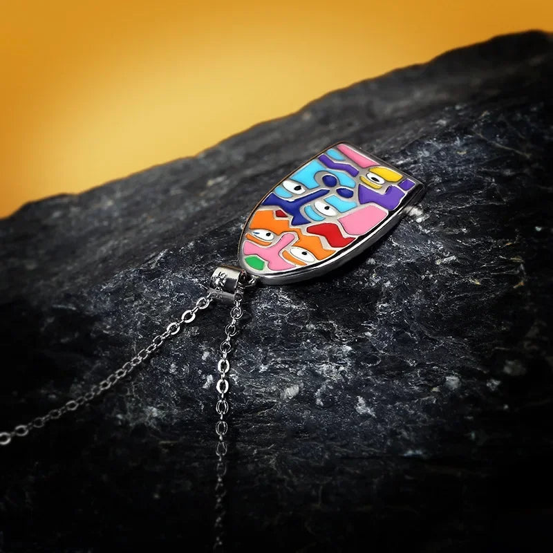 Pendentif Creative Cartoon Argent S925