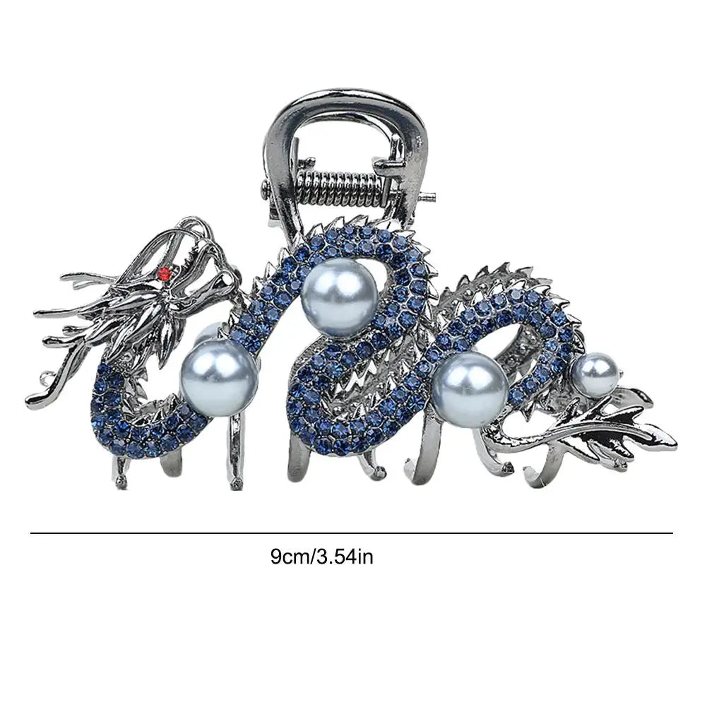 Broche "Dragon de perle "