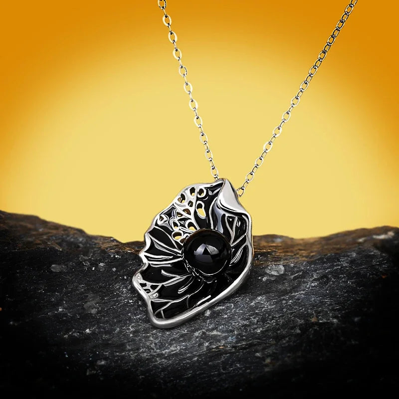 Pendentif Black Pearl Argent S925
