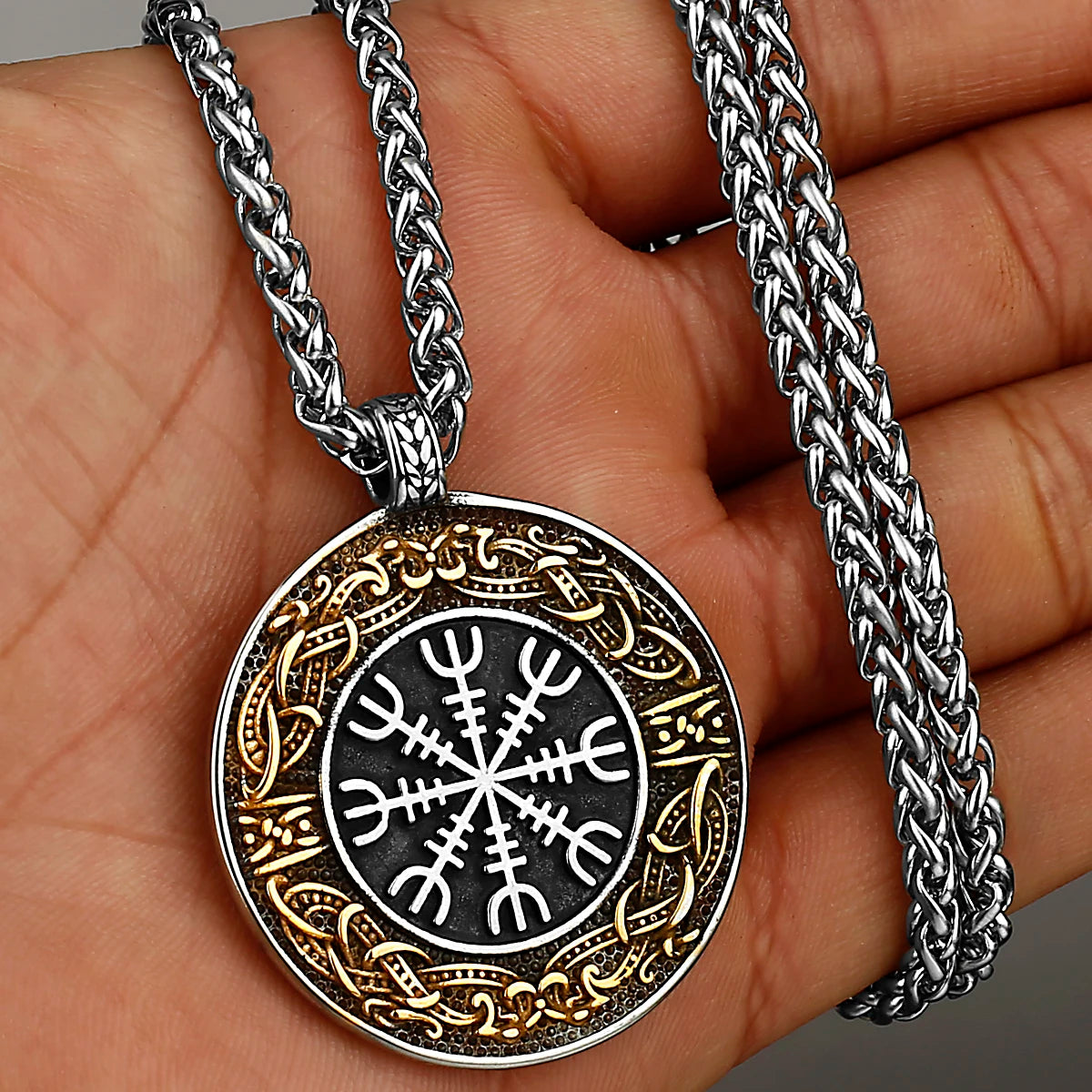 Amulette Viking Runique