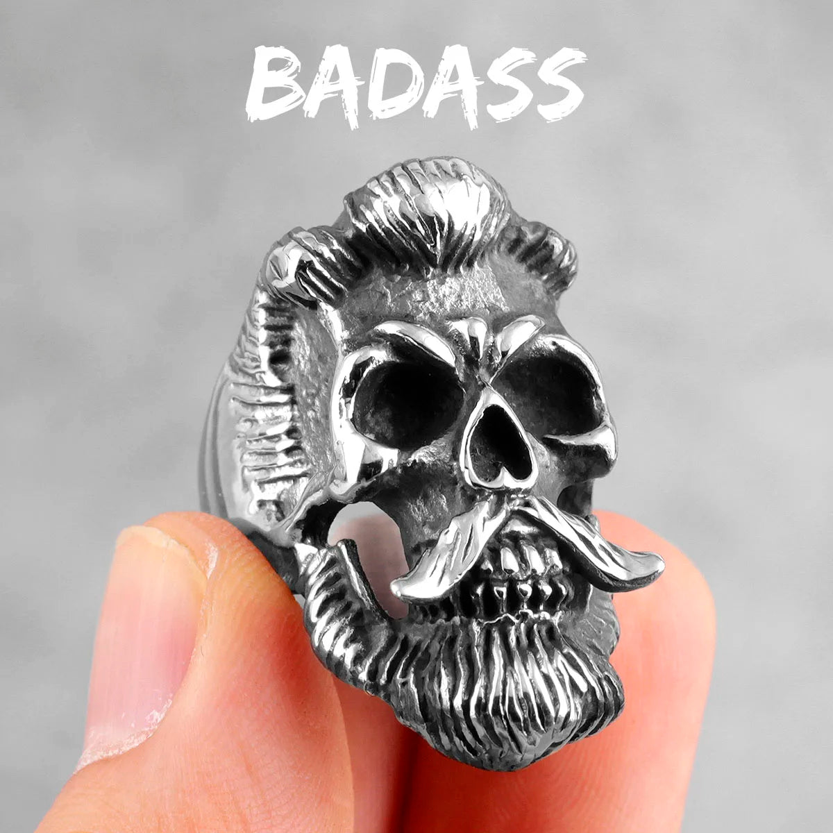Anneaux Collection Biker skull