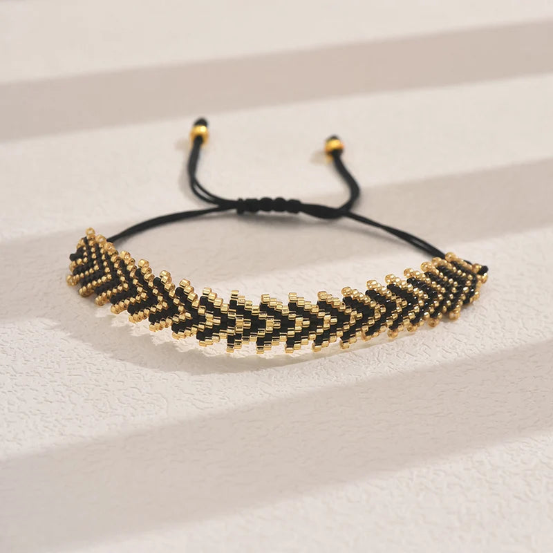 Bracelet Ajustable Bohemien style Miyuki