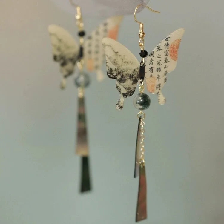 Boucle d'oreilles chinese fantasy