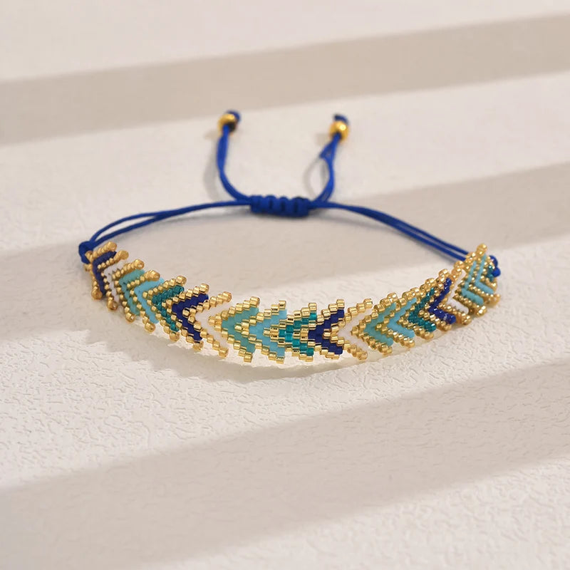 Bracelet Ajustable Bohemien style Miyuki
